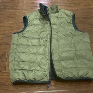 J. Crew Olive Green Kids Puffer Vest